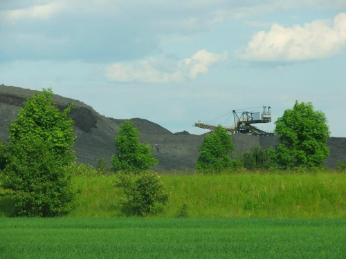 Hałda przy kopalni w Bogdance #Bogdanka #hałda #kopalnia #węgiel