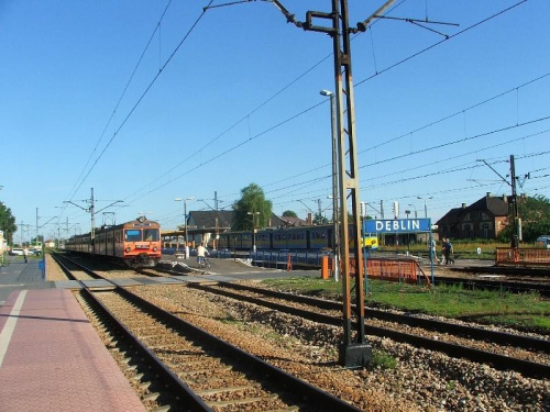Dęblin - dworzec kolejowy #Dęblin #dworzec #kolej #PKP
