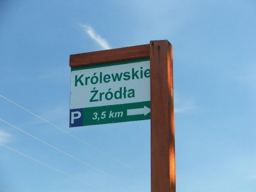 Ścieżka dydaktyczna Królewskie Źródła #KrólewskieŹródła #tabliczka