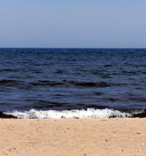 #niebo #morze #plaża #piasek #TrzyKolory