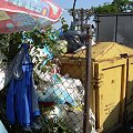 Warunki na targowisku Gmionnym w Czerwińsku /n Wisłą