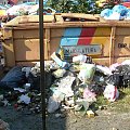 Warunki na targowisku Gmionnym w Czerwińsku /n Wisłą