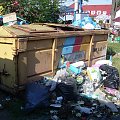 Warunki na targowisku Gmionnym w Czerwińsku /n Wisłą