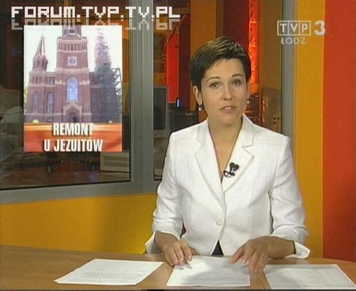 2006.07.27 - ŁWD (Łódzkie Wiadomości Dnia), 21.45, TVP3 Łódź - Edyta Lewandowska. Więcej na: www.forum.tvp.tv.pl
