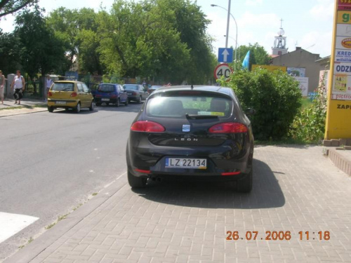 Nowiutki Seat Leon (lipiec 2006)