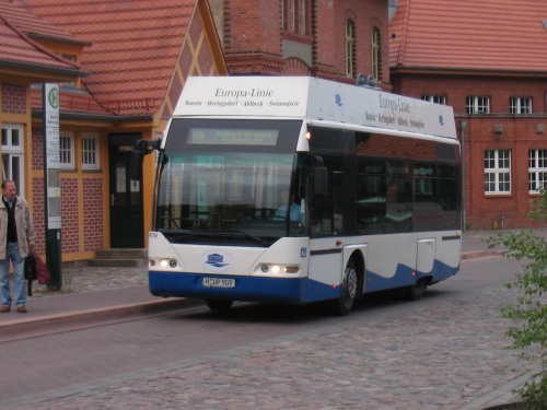 Usedom 2005 . transport na wyspie i okolicach