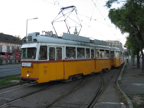 Transport w Budapeszcie - wrzesień/październik 2005