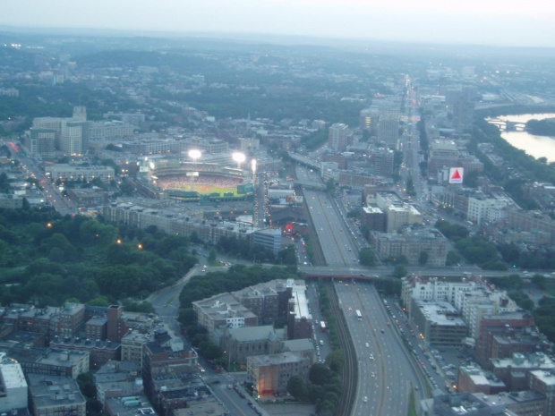 Boston w całej okazałości (widok z Prudential Tower)