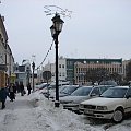 Kluczbork w zimowej szacie - Rynek #Miasto #Kluczbork