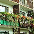 mój balkon i mojej sąsiadki 2004rok