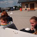 Karolcia,Iga, a z tyłu Patryczek :D ( w bialym)