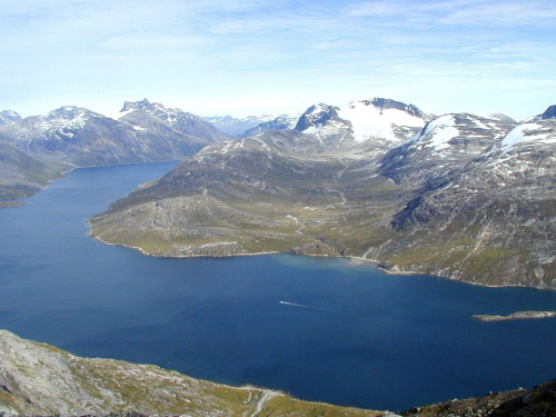 Greenland, Nuuk, view from Store Marlene
