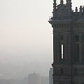 Warsaw, misty moirning