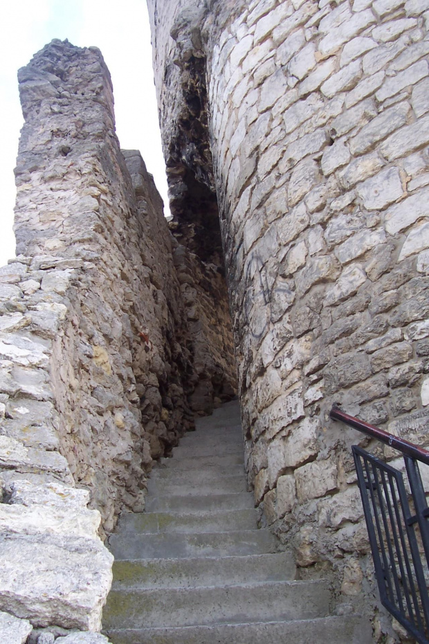 #ruiny #zamek #Iłża #schody