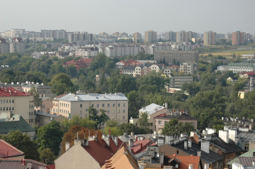 Zdjęcia Lublina z Wieży Trynitarskiej #Lublin