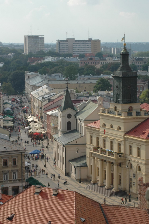 Zdjęcia Lublina z Wieży Trynitarskiej #Lublin