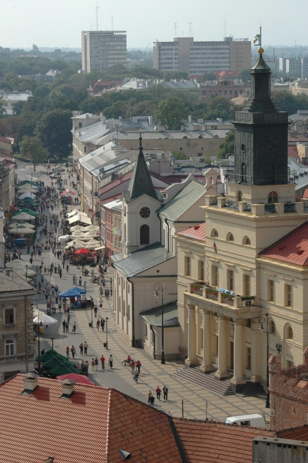 Zdjęcia Lublina z Wieży Trynitarskiej #Lublin