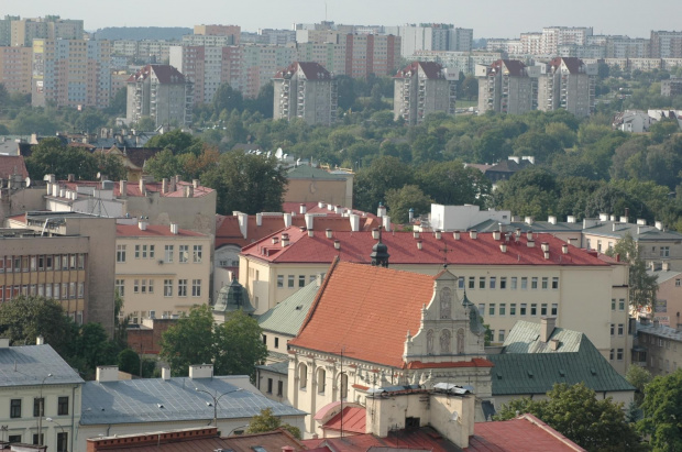 Zdjęcia Lublina z Wieży Trynitarskiej #Lublin