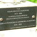 Grób Adama Michała Zamoyskiego #grób #Kozłówka #muzeum