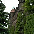 Widok na zachodnia fasade zamku #Książ #Zamek #Wałbrzych