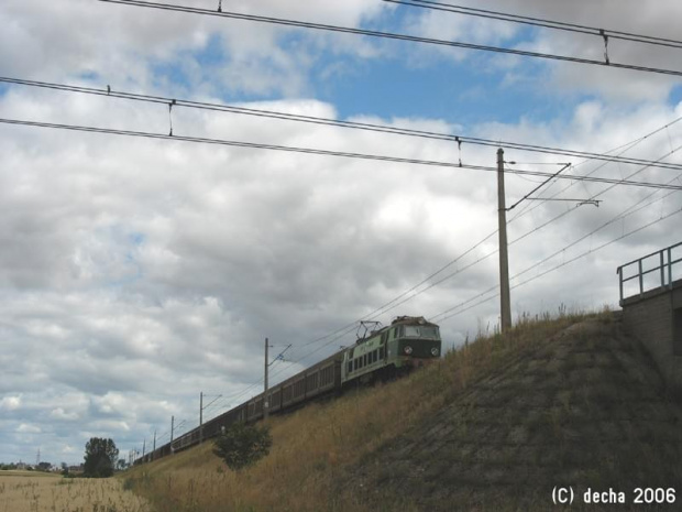 16.07.2006 Drzeńsko podg-Jerzmanice ET22-370 z bruttem na obwodnicy Rzepina