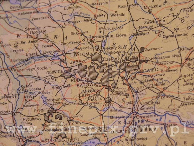 Mapkowo #Bytom #Chorzów #Śląsk #mapa #Silesia #Katowice #zyzio