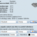 Pogoda z programu Kalendarz XP