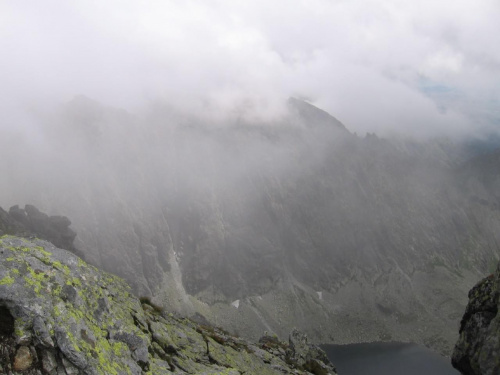 Zielony Ważecki Staw i Jamalski Grzebień z Krywańskiej Przełęczy #GóryTatry