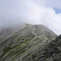 Szczyt Krywania w chmurach #GóryTatry