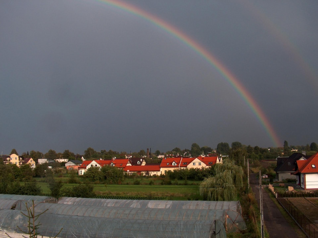 Tęcza nad Szczepankowem