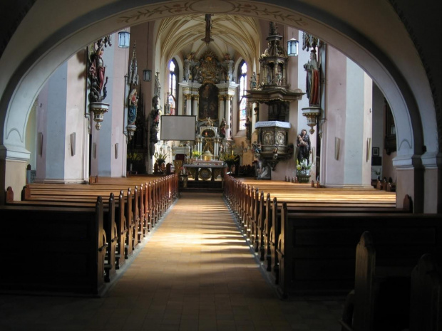 kościół Św. Anny - wnetrze