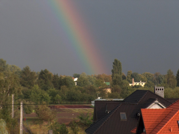 Tęcza nad Szczepankowem