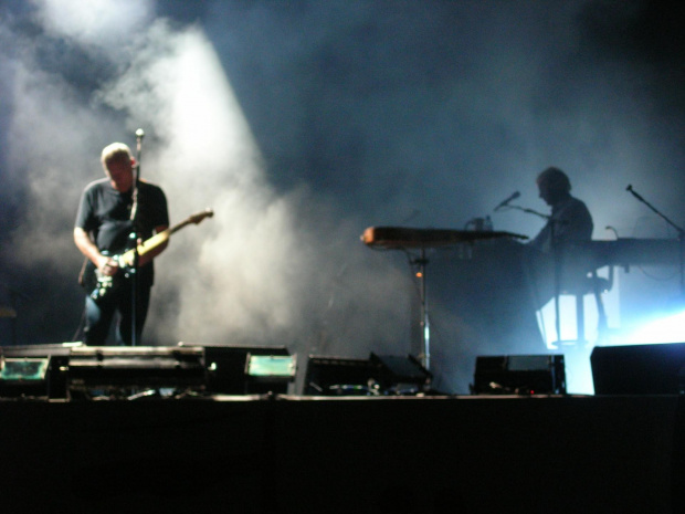 Gilmour at the show