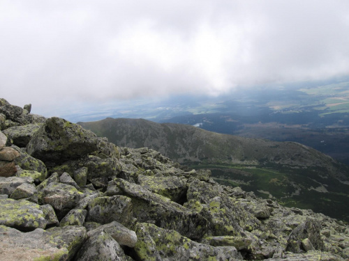 Widok na Ważecką Dolinę, Siodełkową Kopę w oddali Strybskie Jezioro #GóryTatry