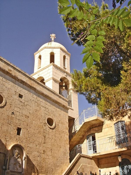 Syria - Sednaya. Sanktuarium Maryjne (prawosławne )