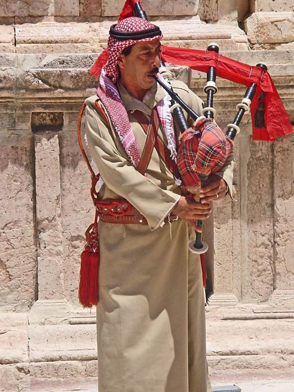 Jordania - starożuytne miasto w Jerash.