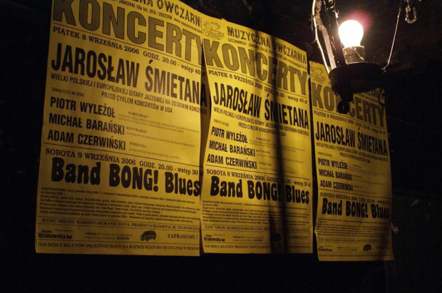 Koncert Bang BONG! Blues
w Muzycznej Owczarni
09.09.2006 #Koncert #MuzycznaOwczarnia