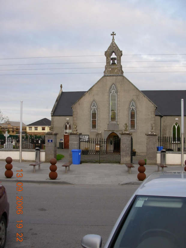 Jakiś kościół poza Galway na wycieczce rowerowej :-)