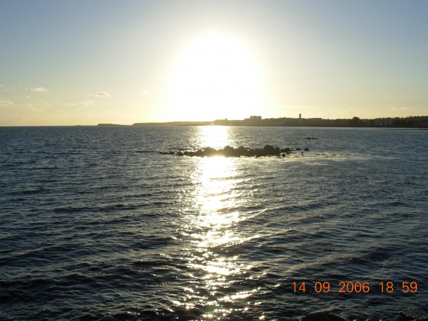 Zachód słońca w Galway :-)