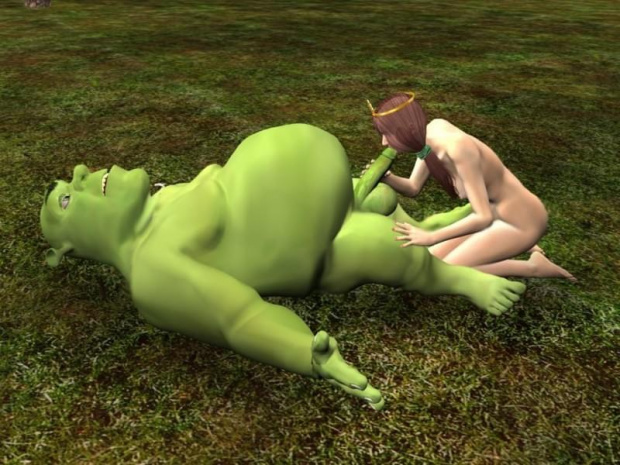 Shrek i Fiona - SEX.