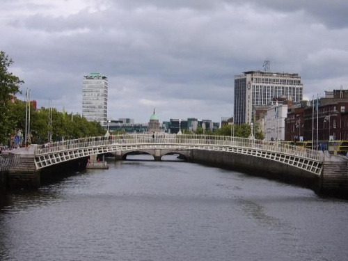 Centrum miasta. Irlandia / Dublin