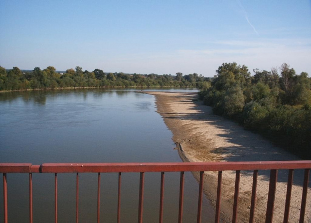 Rzeka San w Ulanowie
