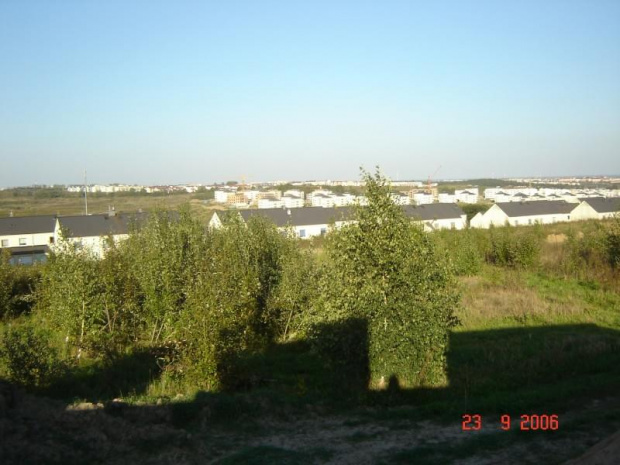 Widok z naszej sypialni