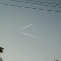 Były blisko ;-) #niebo #samolot