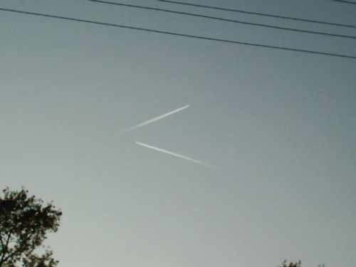 Były blisko ;-) #niebo #samolot