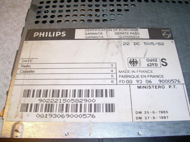 PHILIPS DC 505