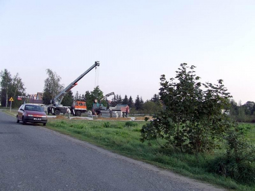 Łomianki, budowa pętli autobusowej przy Sierakowskiej