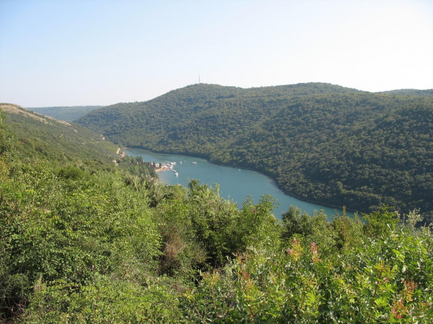 Kanał niedaleko Rovinji-Chorwacja