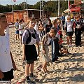 Sztafetowe Biegi Przełajowe po plaży w Sopocie. Organizator sopocki MOSiR #Sp9WSopocie