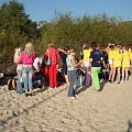 Sztafetowe Biegi Przełajowe po plaży w Sopocie. Organizator sopocki MOSiR #Sp9WSopocie